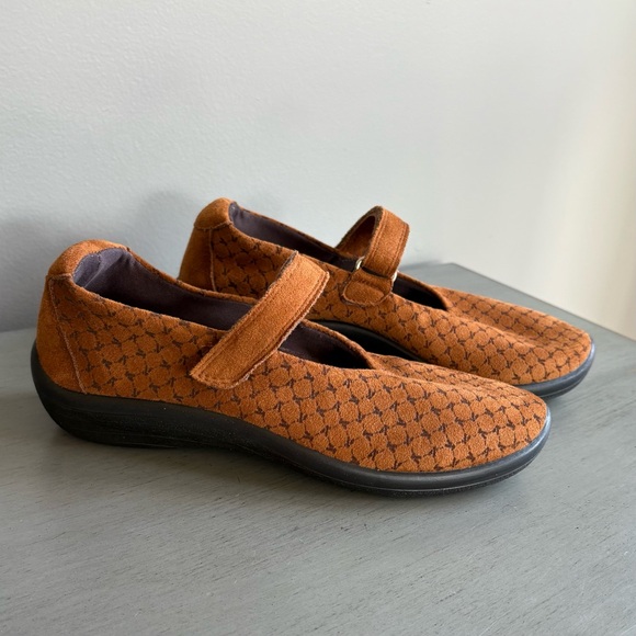 Arcopedico Estrela Mary Jane Brown Women Size 37 US 6.5 NWOT Comfort Portugal - Picture 2 of 13